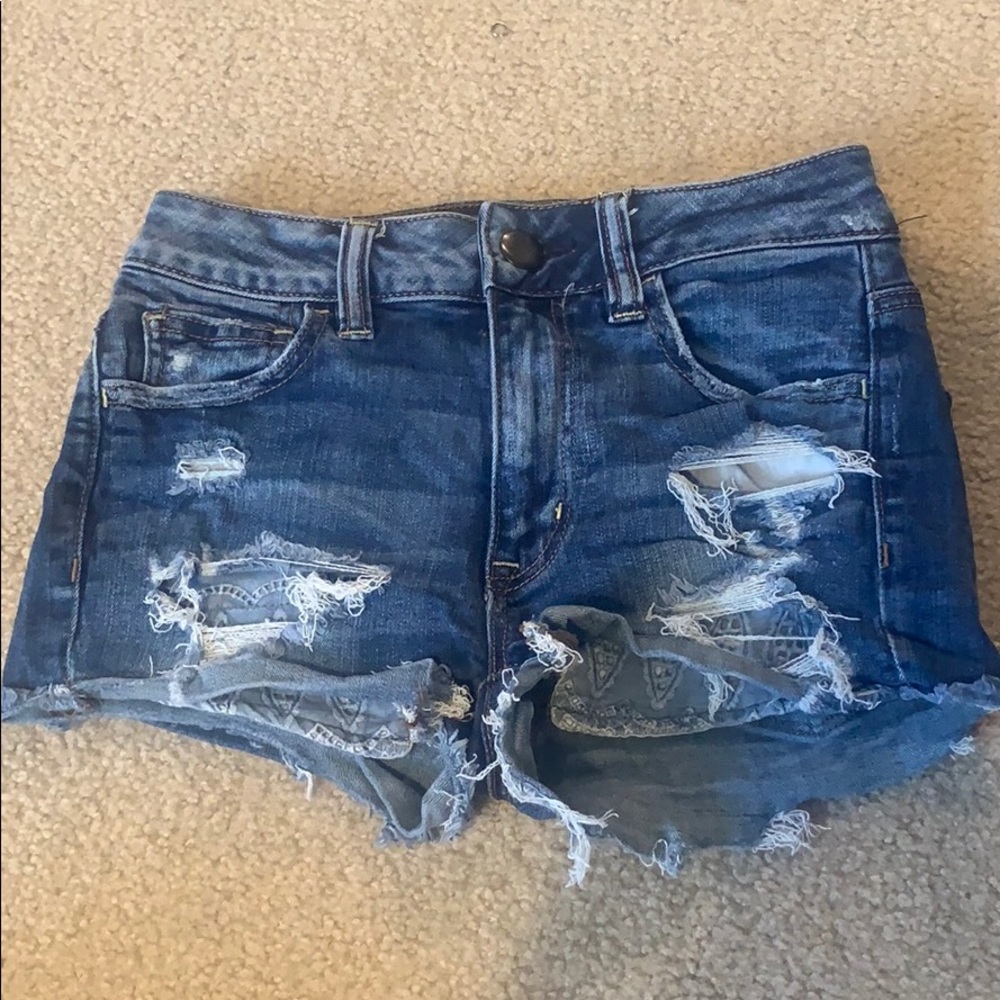 American Eagle HiRise Shorts